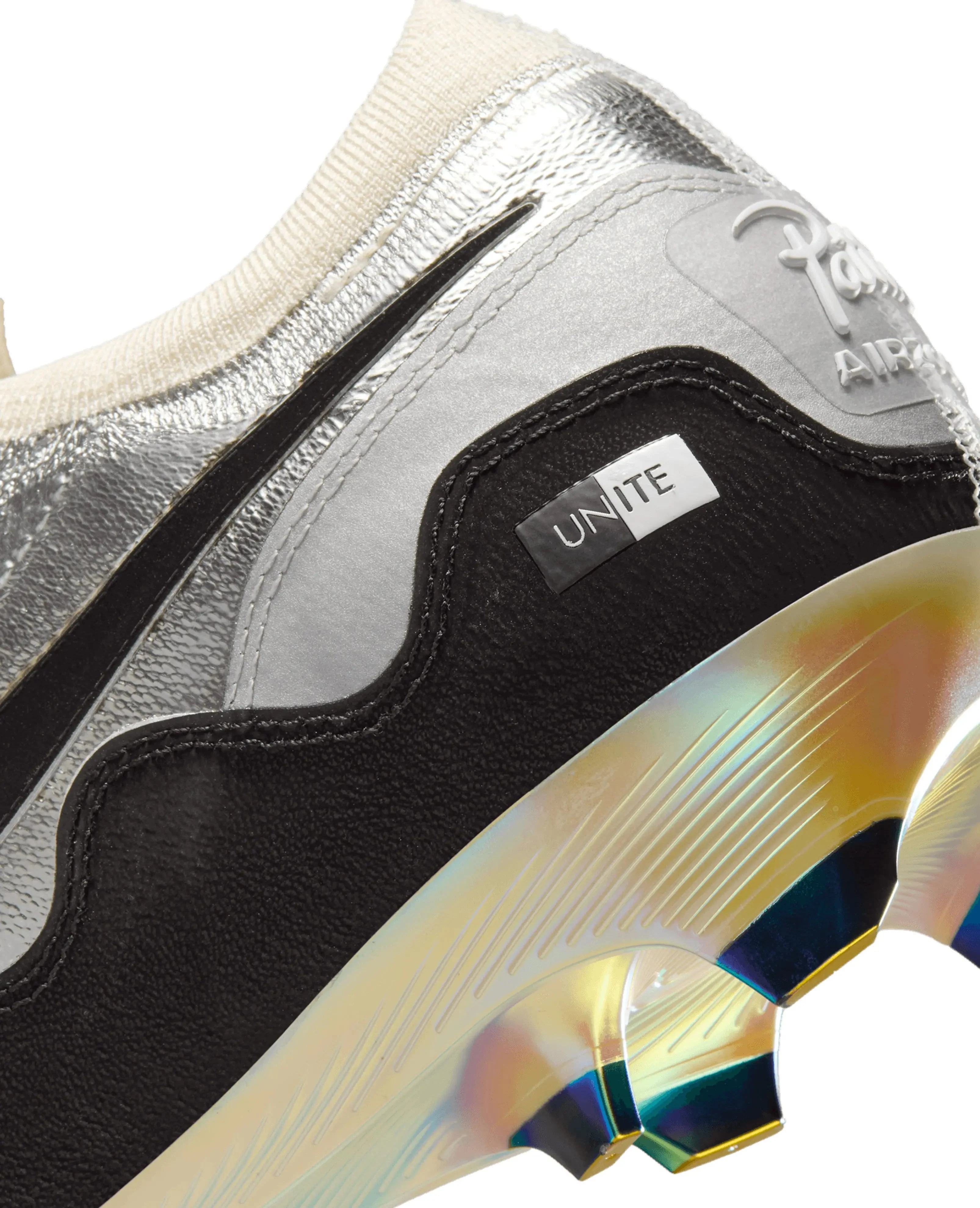 Patta x Nike Mercurial Vapor 16 Elite (Chrome/Black-White) - Image 9