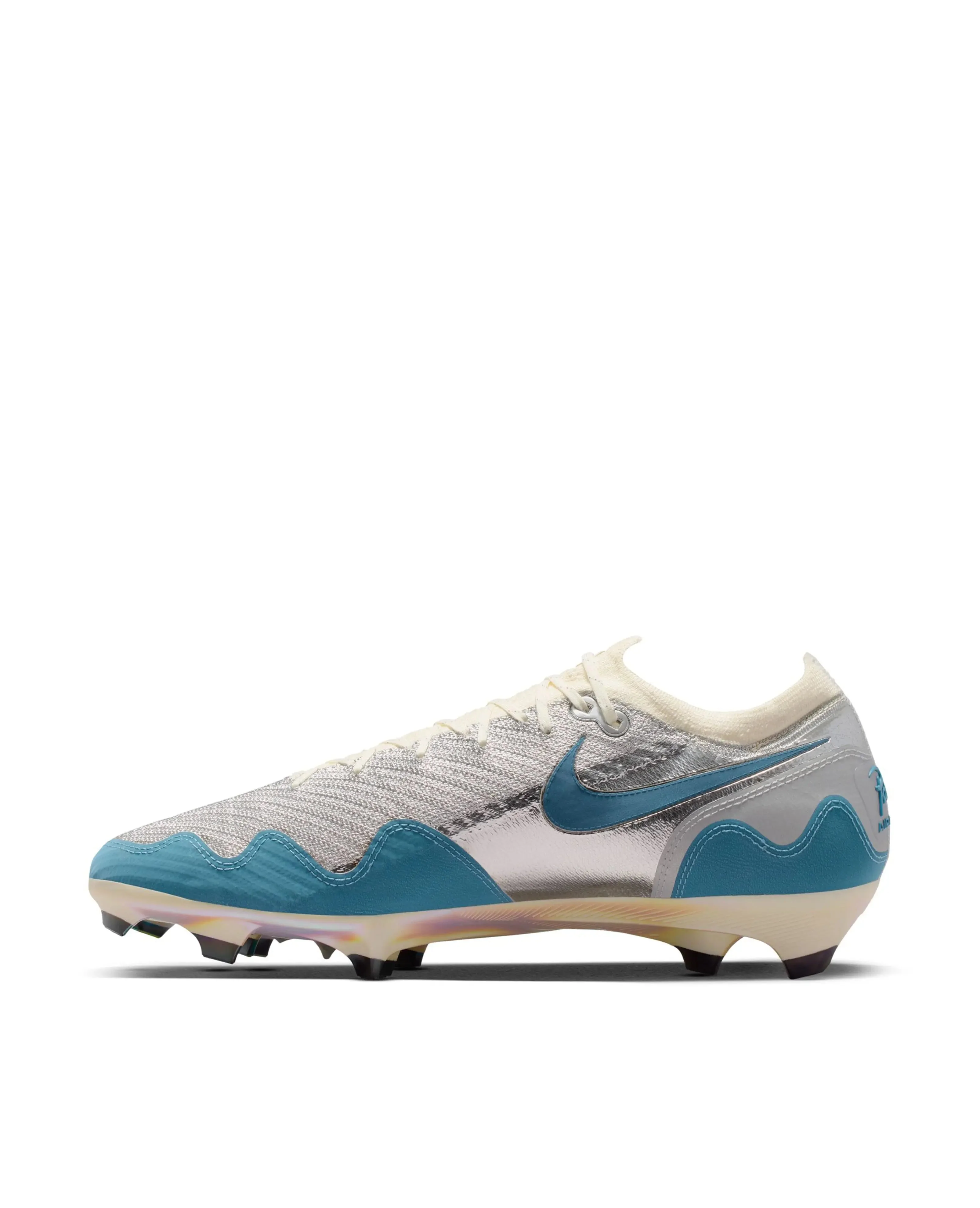 Patta x Nike Mercurial Vapor 16 Elite (Chrome/Noise Aqua-White) - Image 6