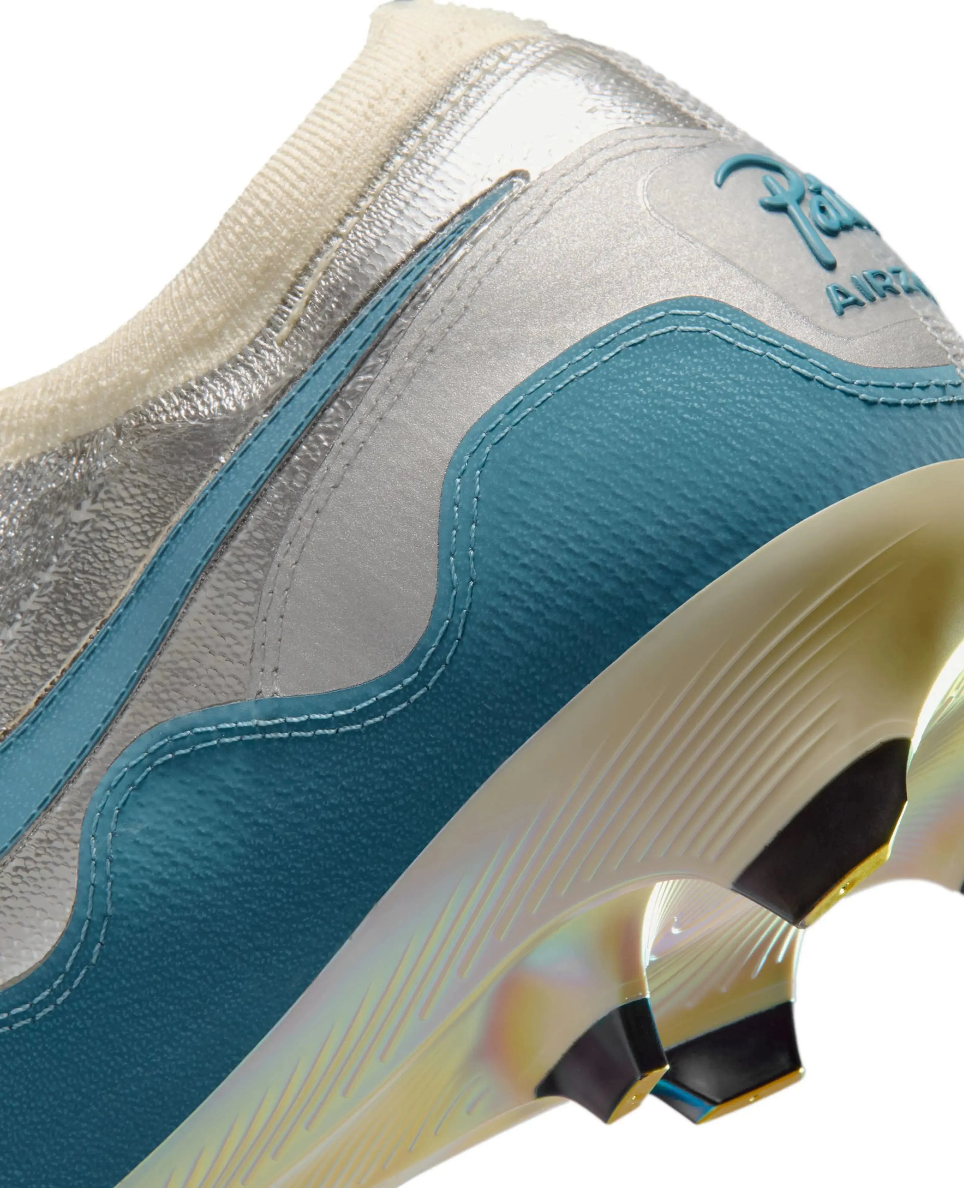 Patta x Nike Mercurial Vapor 16 Elite (Chrome/Noise Aqua-White) - Image 8