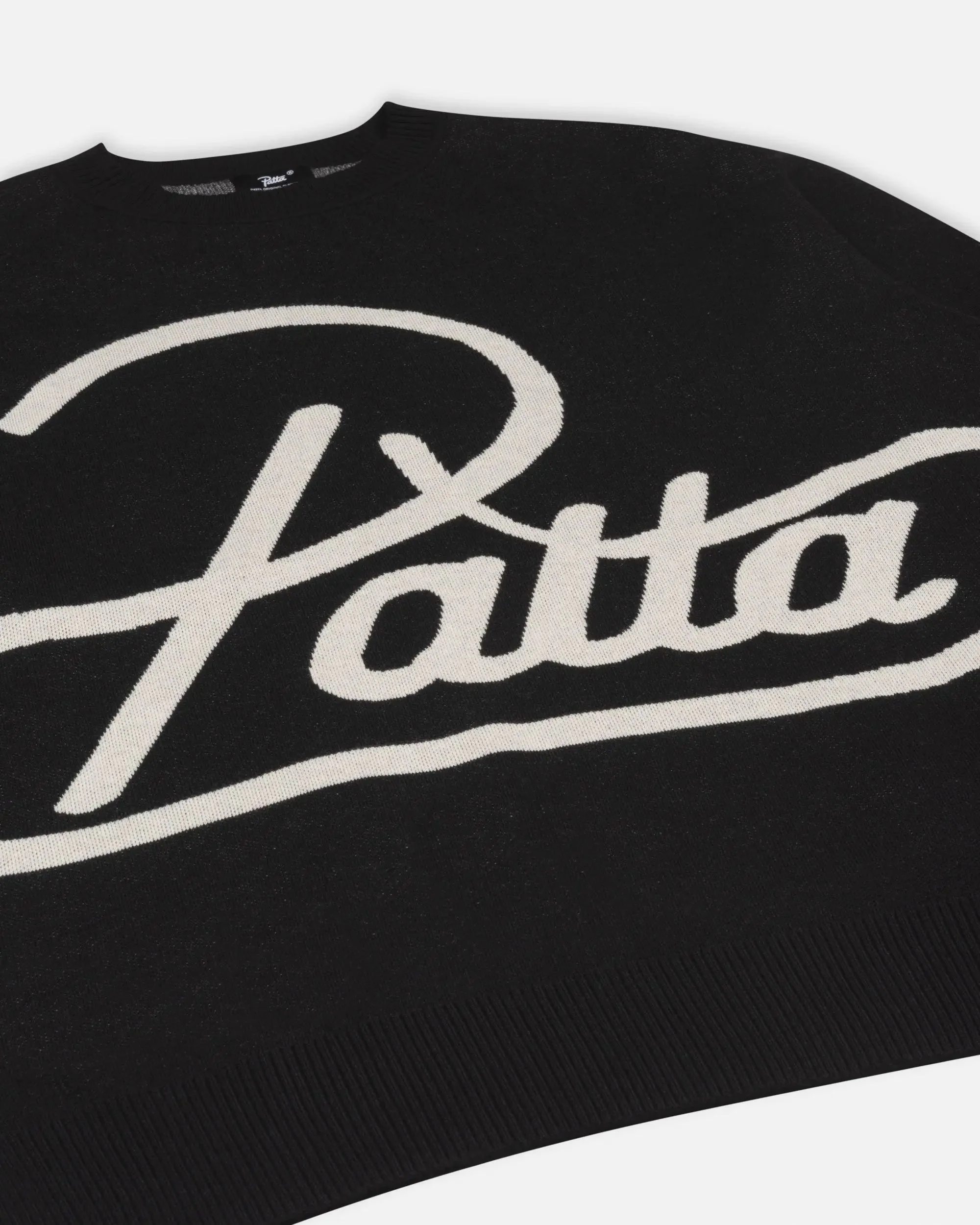 Patta Hearted Jumper (Black) - Image 7