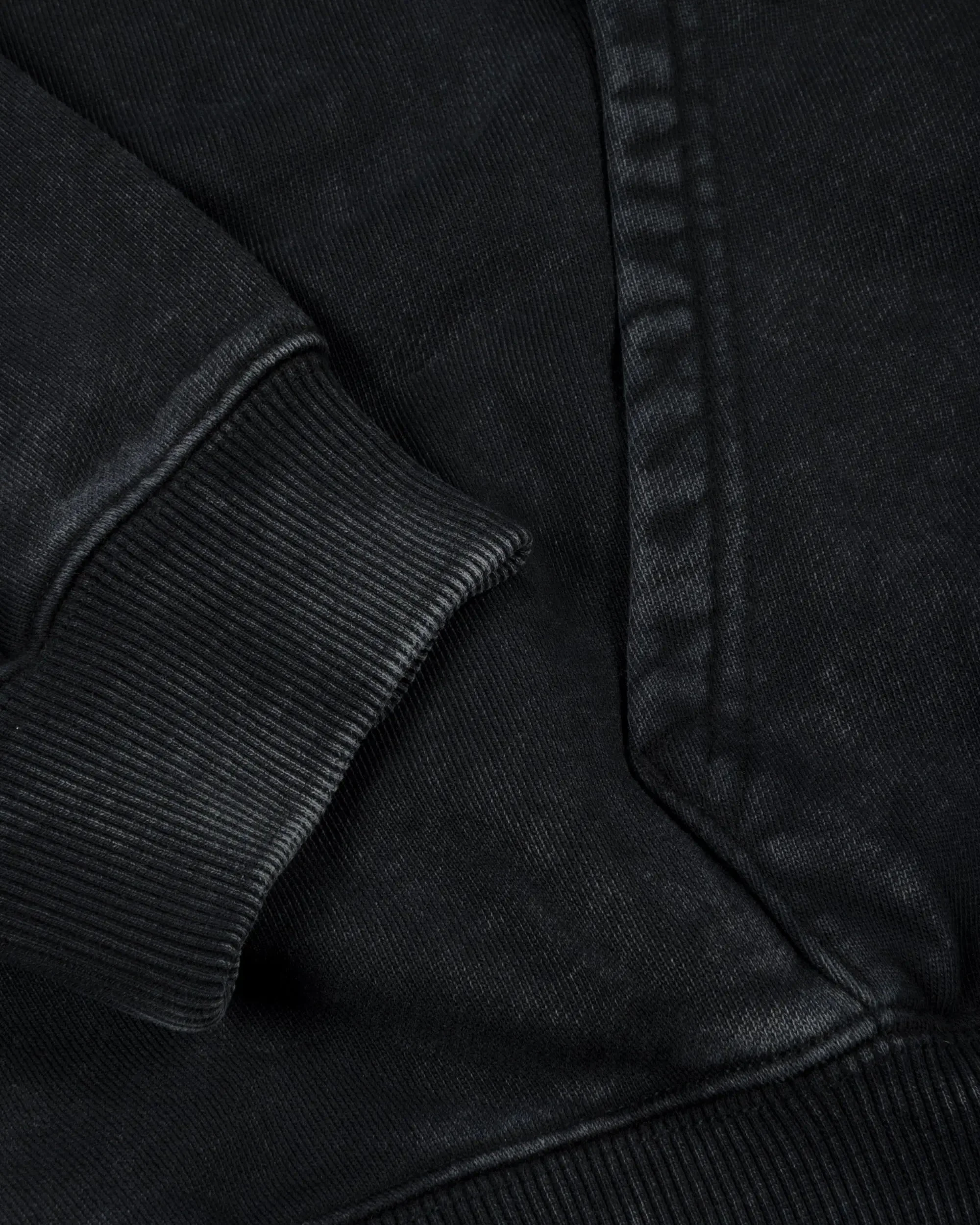 Patta Loopback Logo Zip Hooded Sweater (Moonless Night) - Image 6
