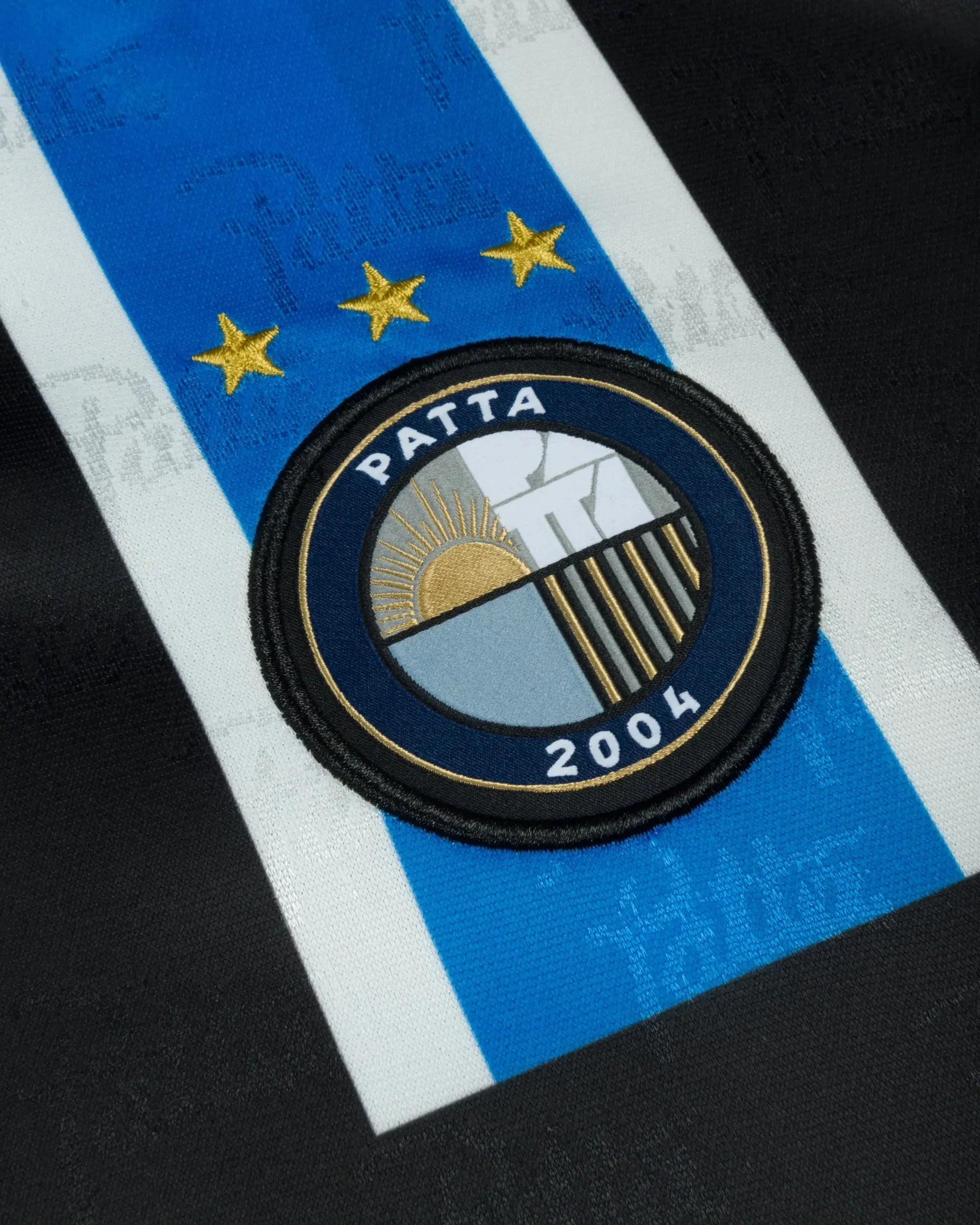 Patta Stripe Football Jersey (French Blue) - Image 6