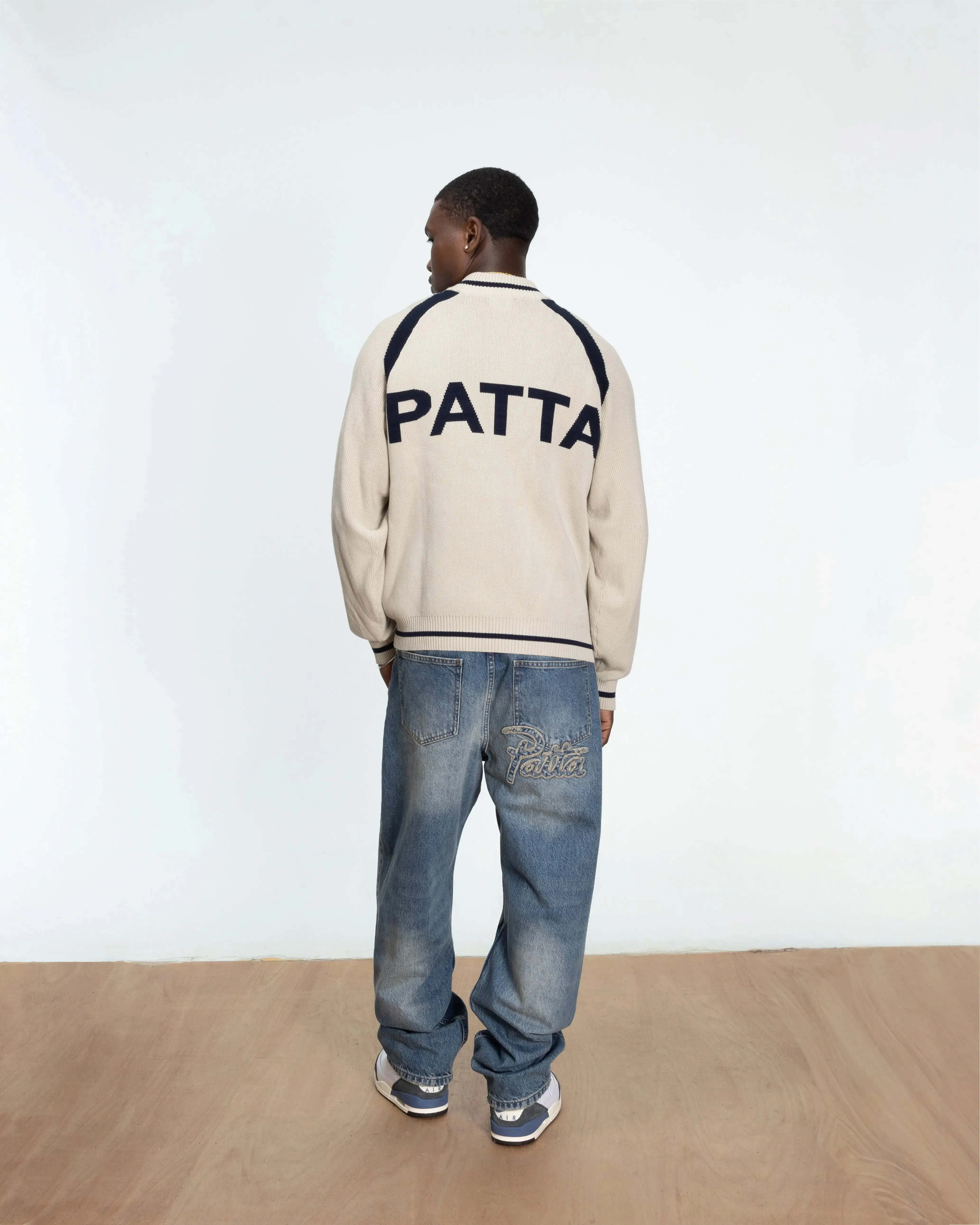 Patta Track Top Cardigan (Vaporous Grey) - Image 11