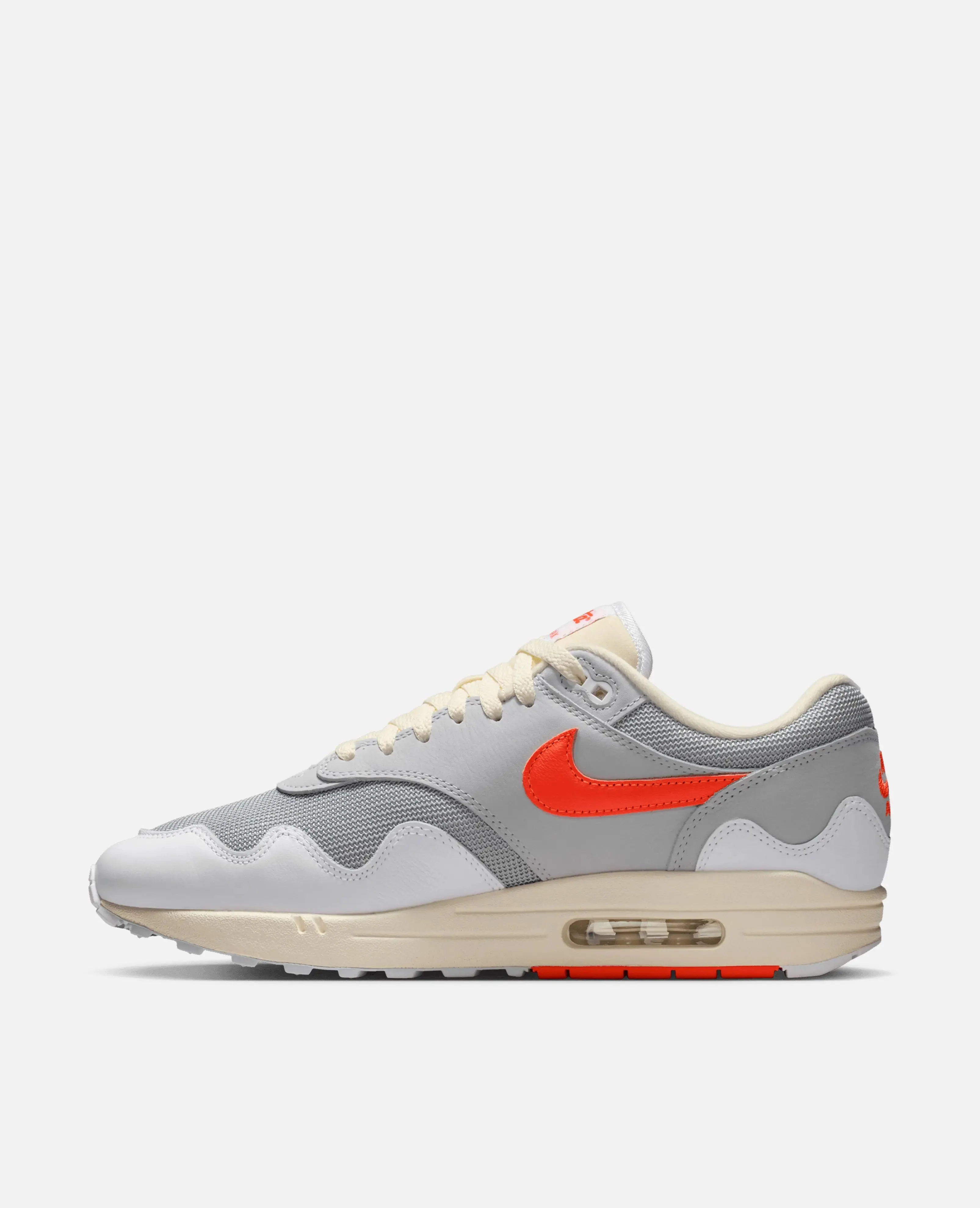 Patta X Nike Air Max 1 / P 'White/Hyper Crimson' - Image 3