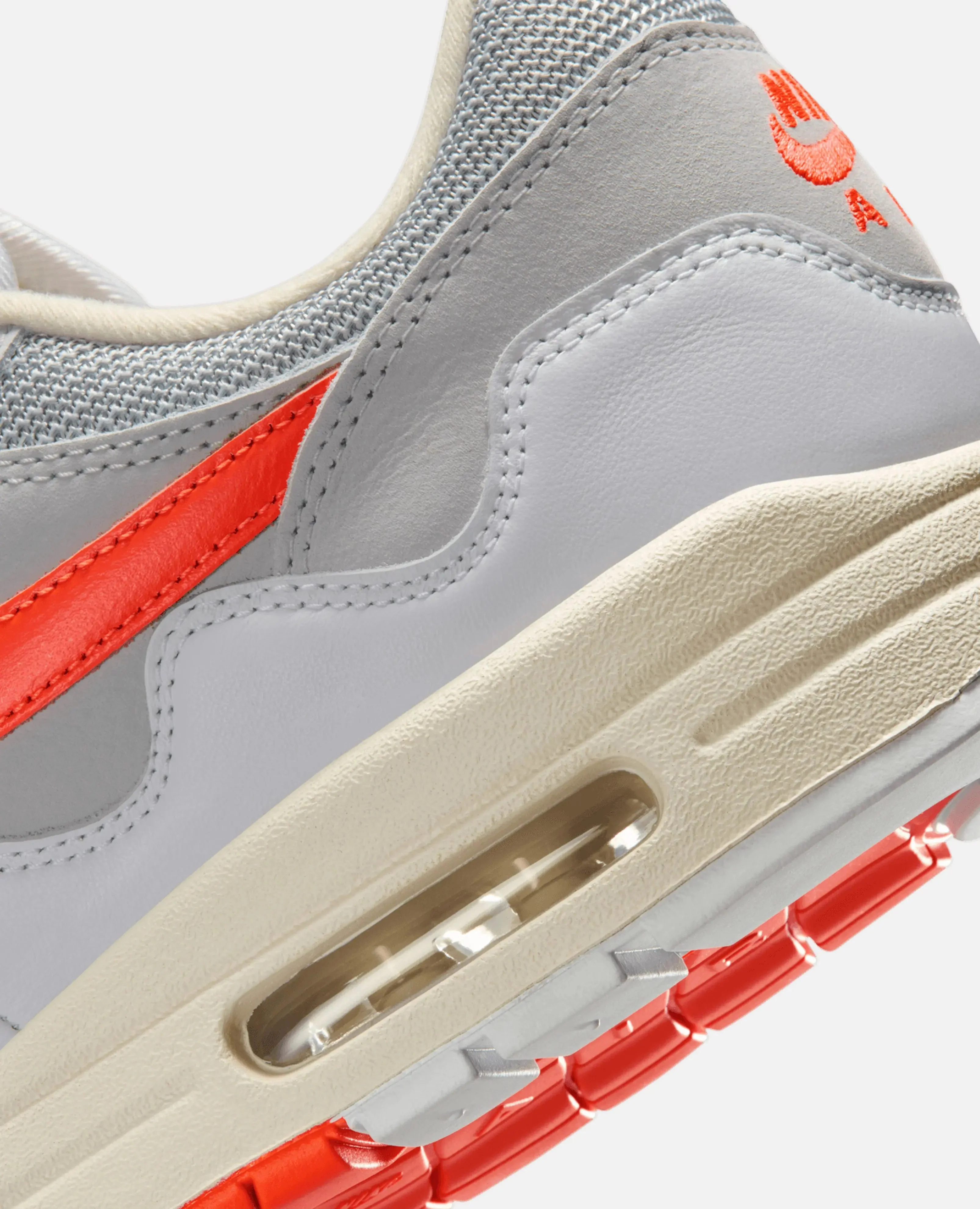 Patta X Nike Air Max 1 / P 'White/Hyper Crimson' - Image 7