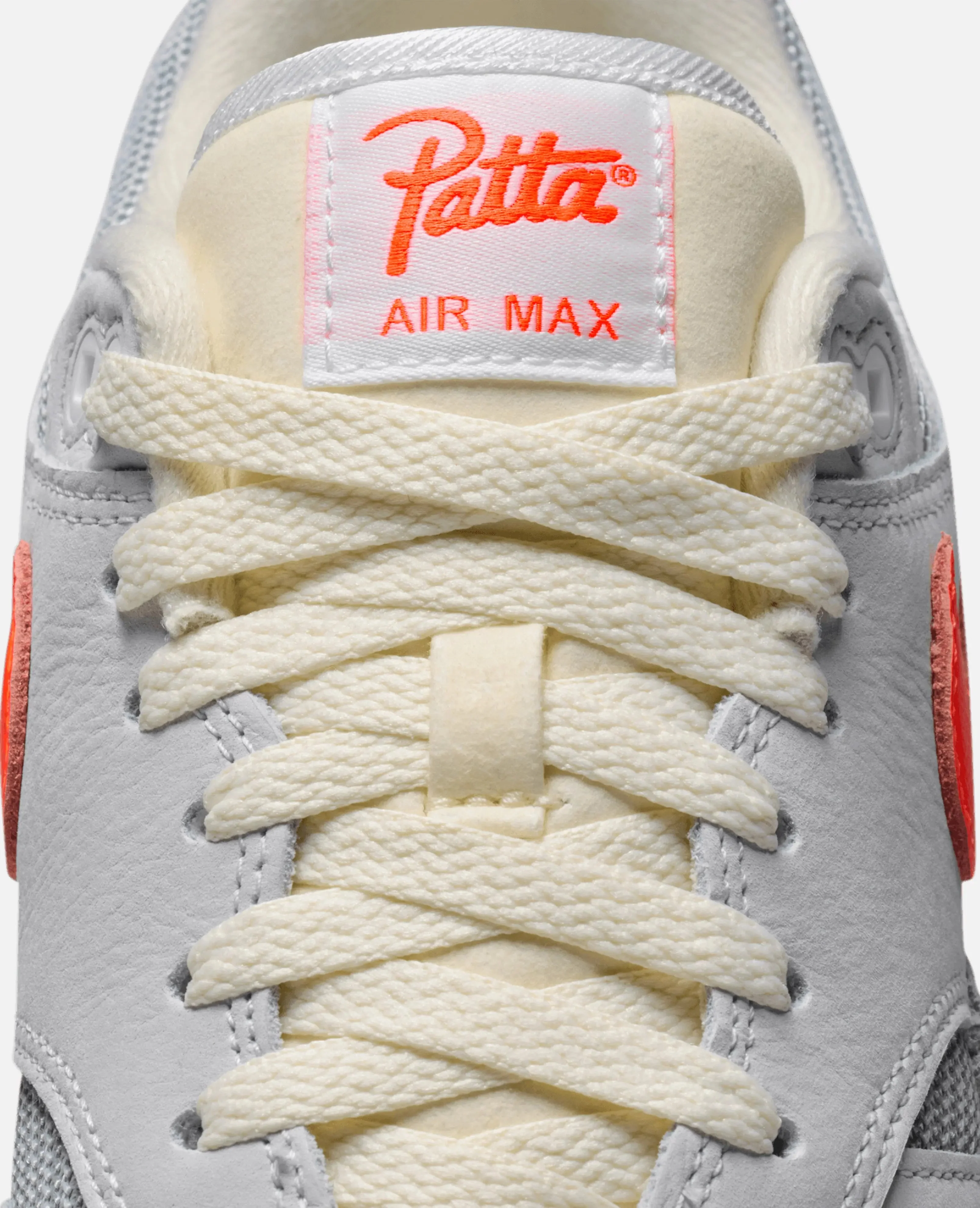Patta X Nike Air Max 1 / P 'White/Hyper Crimson' - Image 8